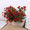 1 Bunch Artificial Flower Realistic Looking Decorative Eco-friendly Romantic Artificial Bouquet DIY Wedding Table Floral Decoration