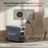 EU SolarPlay Q3600 Portable Power Station 3840Wh LiFePO4 3600W 7200W Peak for Home RV Camping
