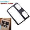 1PC Carbon Fiber Interior Rear Air Outlet Cover Trim For BMW E90 E92 E93 2005-12