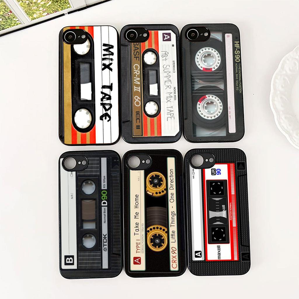 Cover for Motorola Moto G86 G57 E14 E15 G14 G34 G67 G84 G24 A54 G15 Power E22 Phone Case Cassette Retro Camera Vintage Tape