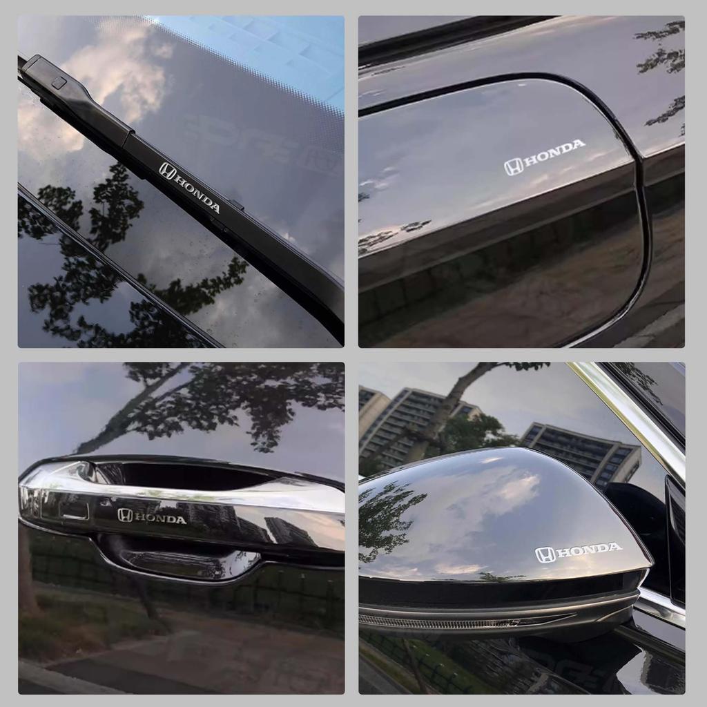 Meltryllis Fit Jeep Jeep Car Horn Metallic Logo Sticker Set of 5 Metal Decorative