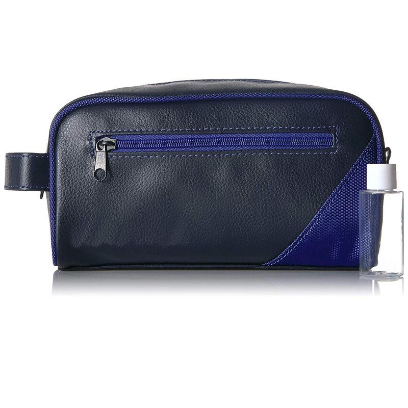 

Men s travel small toiletries storage bag Waterproof easy to carry fashion makeup bag чёрный