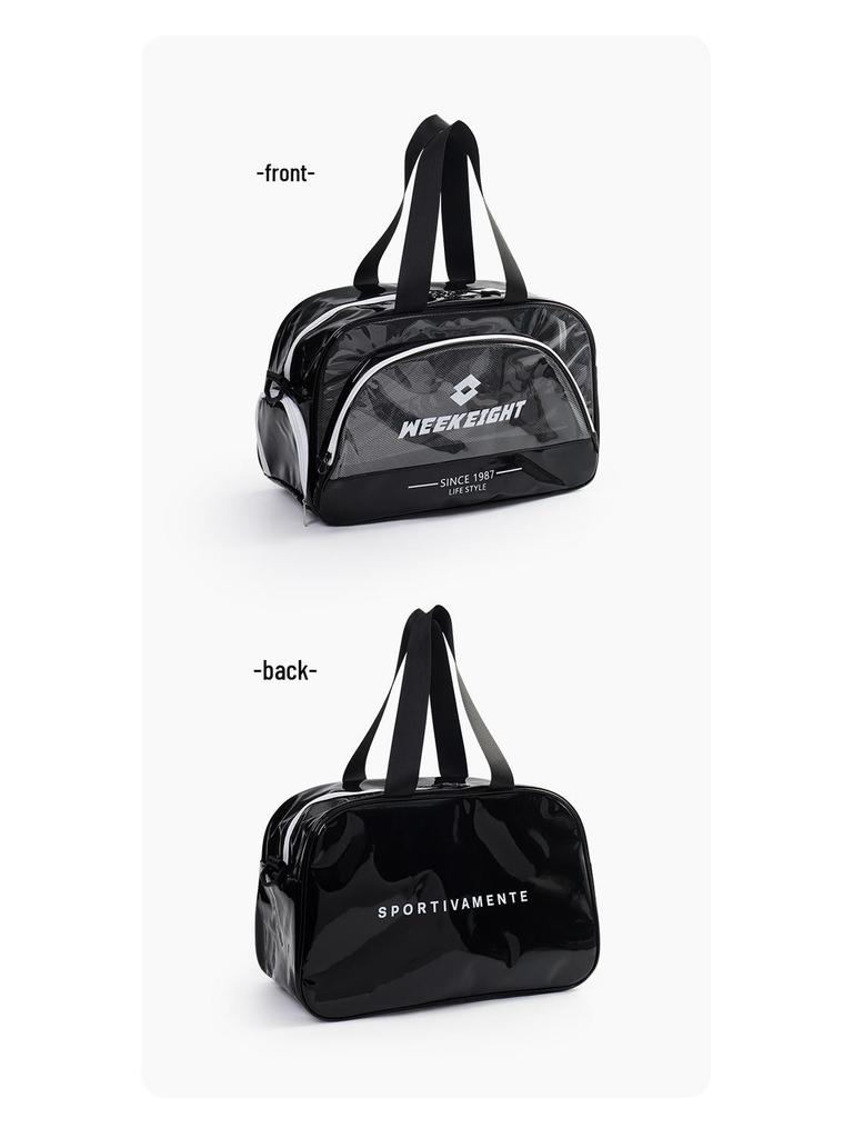 Large Capacity Swim & Sports Bag with Wet/Dry Separation – Beach & Makeup Storage Crossbody Bag.