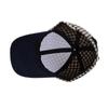 Men Autumn Winter Plaid Contrast Color Cap Baseball Cap Women Sun Hat Ponytail Panama Cap Visor Hats Snapback Hat
