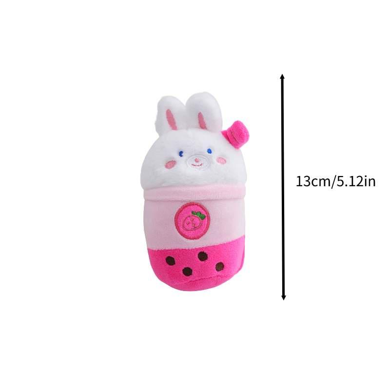 Weicher und bequemer Plüsch-Hasen-Schlüsselanhänger Taschenanhänger für Paare