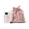 Francfranc Lulu Hand Care Gift Flower with Drawstring Includes Hand Hand and Moisturizing A Perfect Set, XS, Pink, Bag, Cream, Soap, Soap. Gift.