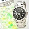 Used [New Battery] SEIKO Men's Watch Silver Date 5T24-0AA0 760843 Genuine Belt Engraved Alarm Unknown