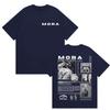 Rapper Mora Album 2025 Graphic T Shirt Unisexs Hip Hop Vintage Fashion ONeck TShirts Casual Oversized Cotton TShirt Streetwear