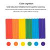 Children's Puzzle Thinking Puzzle Game, Early Education Color Cognition Matching Block Puzzle Toy