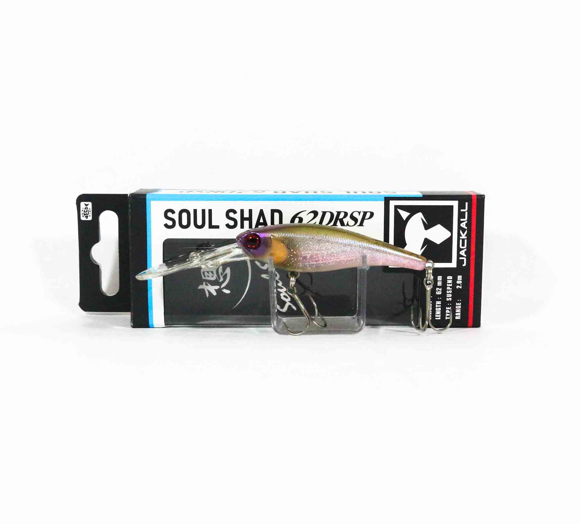 

Jackall Soul Shad 62 DR Приманка с глубокой подвеской Ghost Pink Wakasagi (2612)