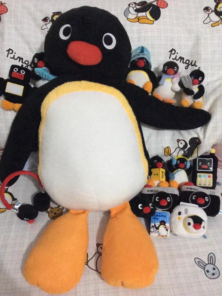 35-70cm Pingu Pinga Basic Penguin Doll Kawaii Toys Girls Sleeping Pillow Cute Large Standing Posture Plush Doll Holiday Gifts