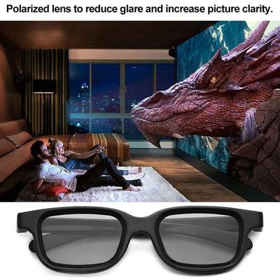 Real Cinemas Movie Game Glasses 3D TV 3D Glasses Portable
