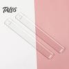 Acrylic Clay Depth Guide 1 Pair Polymer Guide, 2/3/4/5/6mm Pottery Rolling Pin DIY Tools Transparent Thickness Ruler for Rulers