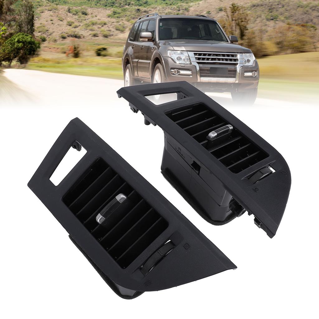 Pair of AC Air Vent Outlet Panel Improve Air Circulation Enhanced Comfort for Pajero 4 Generation 2006 to 2021