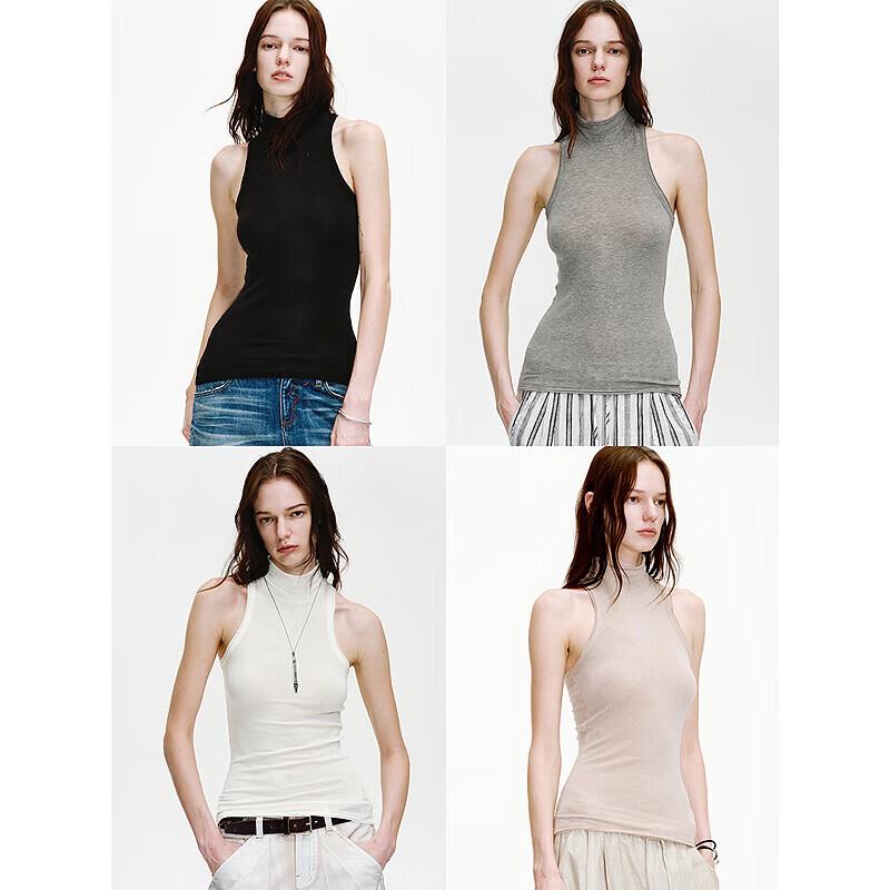 

Women s Lyocell Blend Sleeveless Knit Top L