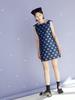 Bomnal Boutique Ribbon Mini Dress _ Navy
