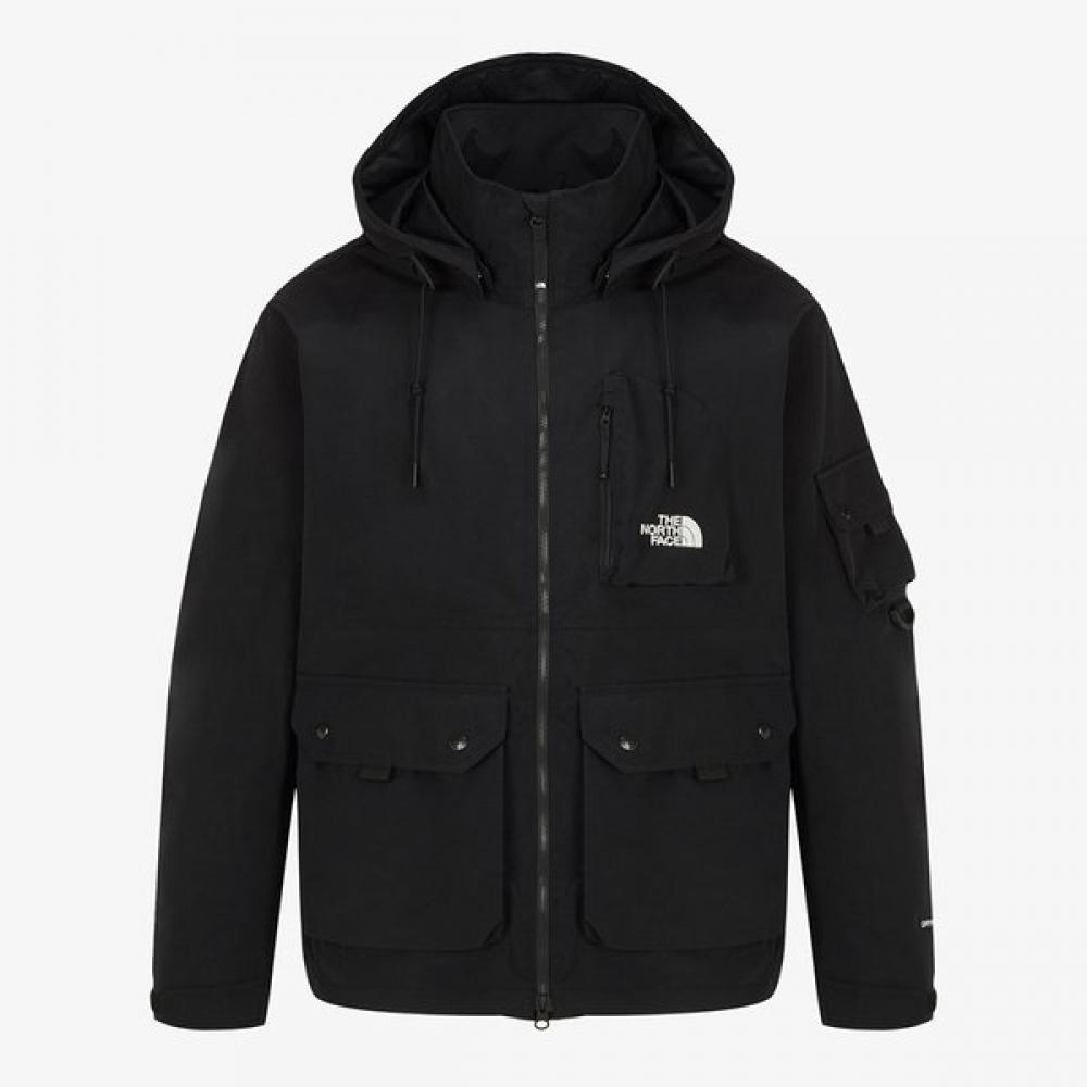 The North Face Men S Waterproof Utility Jacket Nj2hr55a BLACK/090