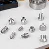 1Pc Airbrush Adaptor Fitting Accessories Replacement Part Coupling Connector Tool For Compressor And Air Brush Hose