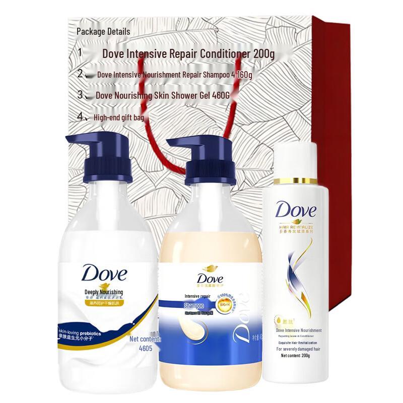 Подарочный набор Dove для девочек: Уход за волосами и телом