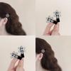 Exquisite Velvet Snowflake Hair Clip for Women - Autumn/Winter 2025