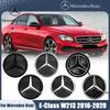 2025 Hot For Benz Black Border And Silver Border Newest 3D Front Grille Star Emblem Logo For Mercedes Benz E-Class W213 16-20 OE