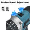 18V 13mm cordless impact drill 18V screwdriver drill 18V impact drill brushless impact drill with two batteries