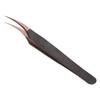 Eyelash Extension Tweezers Stainless Steel Volume Individual False Lashes Extension Tweezers Rose Gold Slight Curved