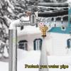 2pcs Pipe Wrap Insulation Outdoor Pipe Insulation Wrap Foam Foil  Tape Winter Freeze Protection Parts Insulation Material