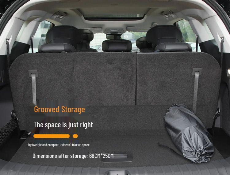 Ford Edge Automatic Inflatable Car Mattress: Rear Seat Sleeping Pad for Seven-Seater SUV