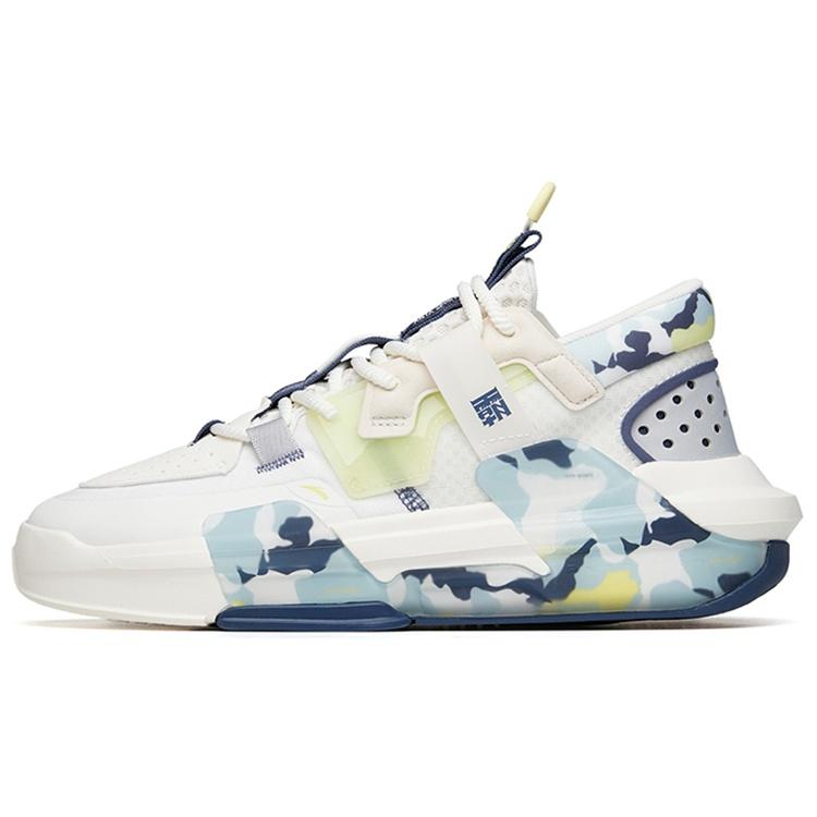 ANTA Badao 3 White Blue Green Men s 112238084S-1 EU 39
