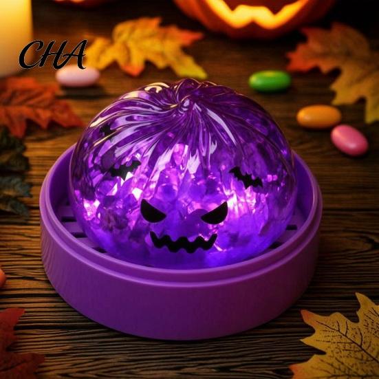 Dumpling Squeeze Toy Halloween Stress Relief with Steamer, Glitter Ball Fidget Steamer Toy, Anxiety Relieving Steamed Bun for Holiday Gift Soft Balls