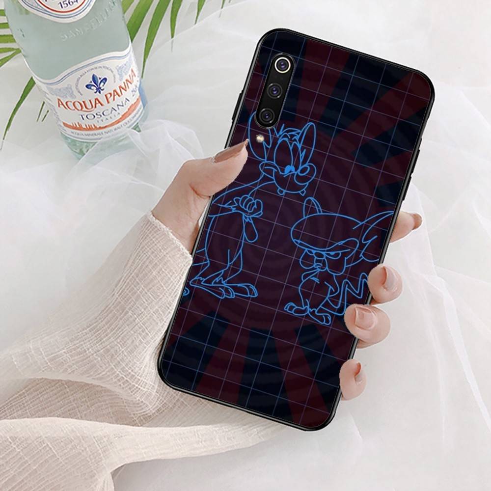Pinky And The Brain Phone Case For Xiaomi Mi 5X 8 9 10 11 12 Lite Pro 10T PocoX3pro PocoM3 Note 10 Pro Lite