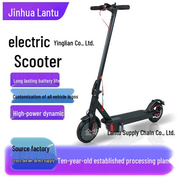 Foldable Aluminum Alloy Electric Scooter M365 with Long Battery Life for Adults
