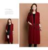 Women's Plus Size Long Knit Cardigan Shawl - Fashionable Autumn/Winter Outerwear