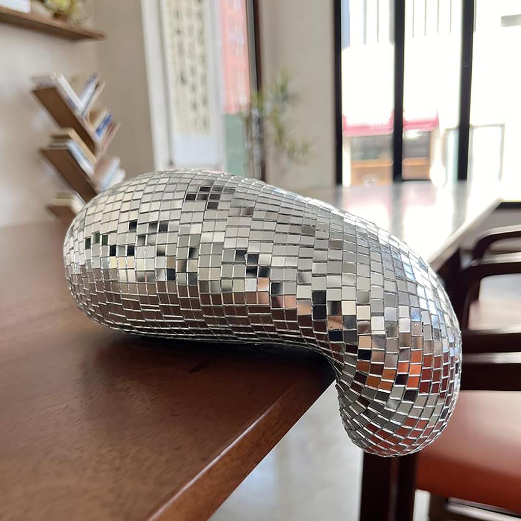 Modern Disco Ball Wall Decoration Minimalist Home Design Flash Ball Flashing Light Reflection Art Sculpture