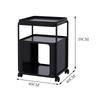 Metal Coffee Table Nordic Living Room Wheel Furniture Tee Table Luxury Interior Removable Decor Tables Creative Design Tables