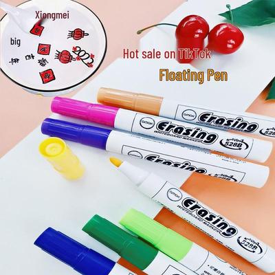 DIY Water Painting Floating Pens - Erasable Colored Tadpole Style for Kids
