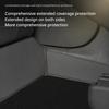 For Tesla Model Y Model 3 Highland Rear Seat Lower Protective Mat Leather Full Surround Seat Anti-Dirty Kick Pad Car Accessories