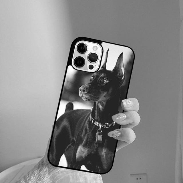 CUTE DOBERMAN DOG BREED phone Case Cover For iPhone 17 Air 16 15 14 Plus apple 16 11 12 13 Pro Max coque