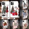 Christmas Girls Tree Gift Soft Phone Case For IPhone 11 17 Air 16E 16 Pro Max 15 + 14 Plus 13 Mini 12 Apple 7 SE 8 Fundas Coque