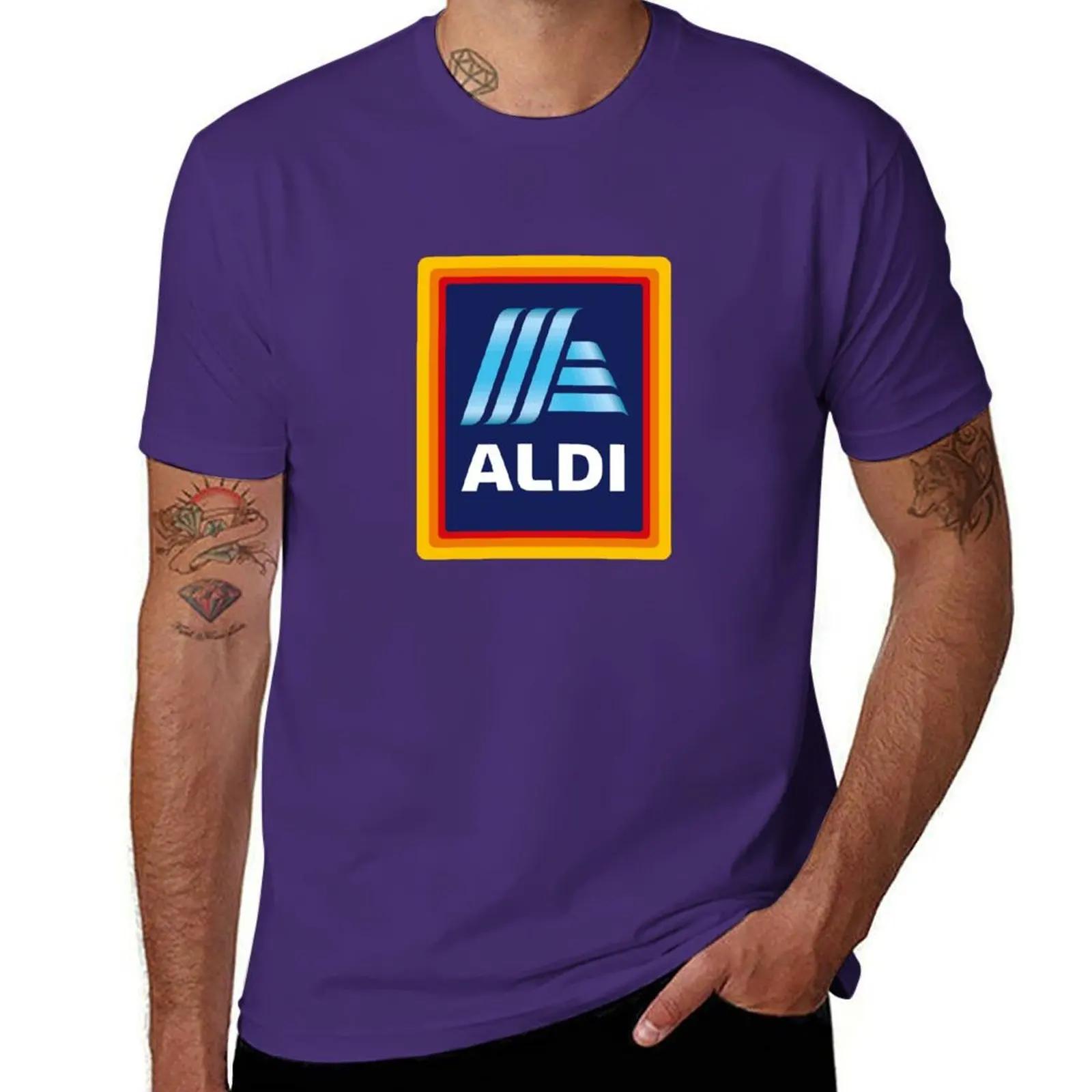 

Aldi (supermarkets) T-Shirt oversizeds animal prinfor boys shirts graphic tees kawaii clothes Men s cotton t-shirt 2XL