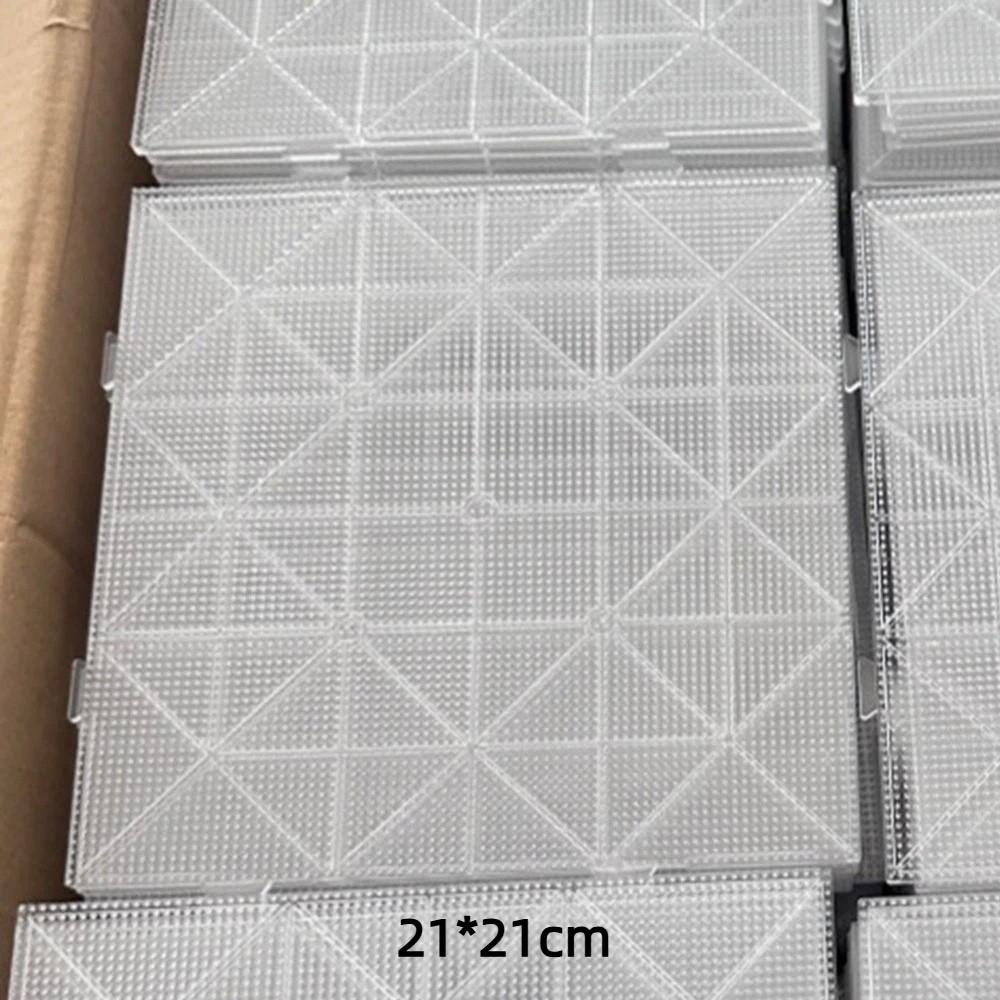 

104x104 Pins Fuse Beads Pegboards 2.6mm Beads Hama Beads Boards Perler Beads Boards Puzzle Making 78Pin transparent