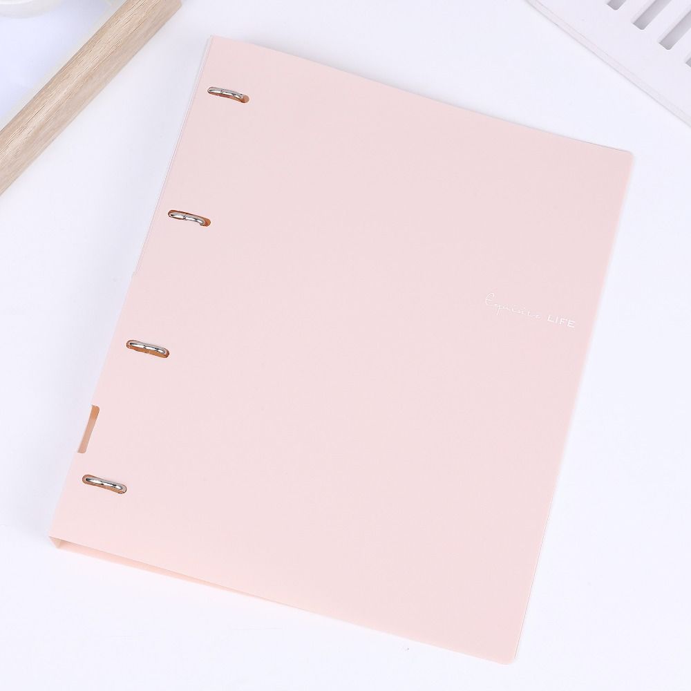 Waterproof A4 File Display Document Storage Loose-leaf Folder Binder Folders Student Children