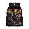 FNAF Horror Game Knapsack Men  Big Knapsacks Polyester Casual High Learner Bags Journey Custom Rucksack Made with Attention to Detail