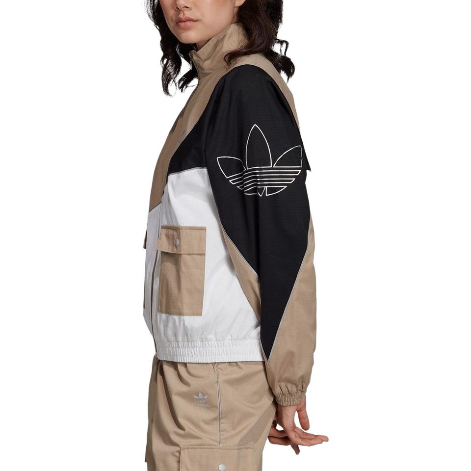 adidas Chaquetas Originals para Mujer Cuello Alto Moderado Ropa de Trabajo FR0560