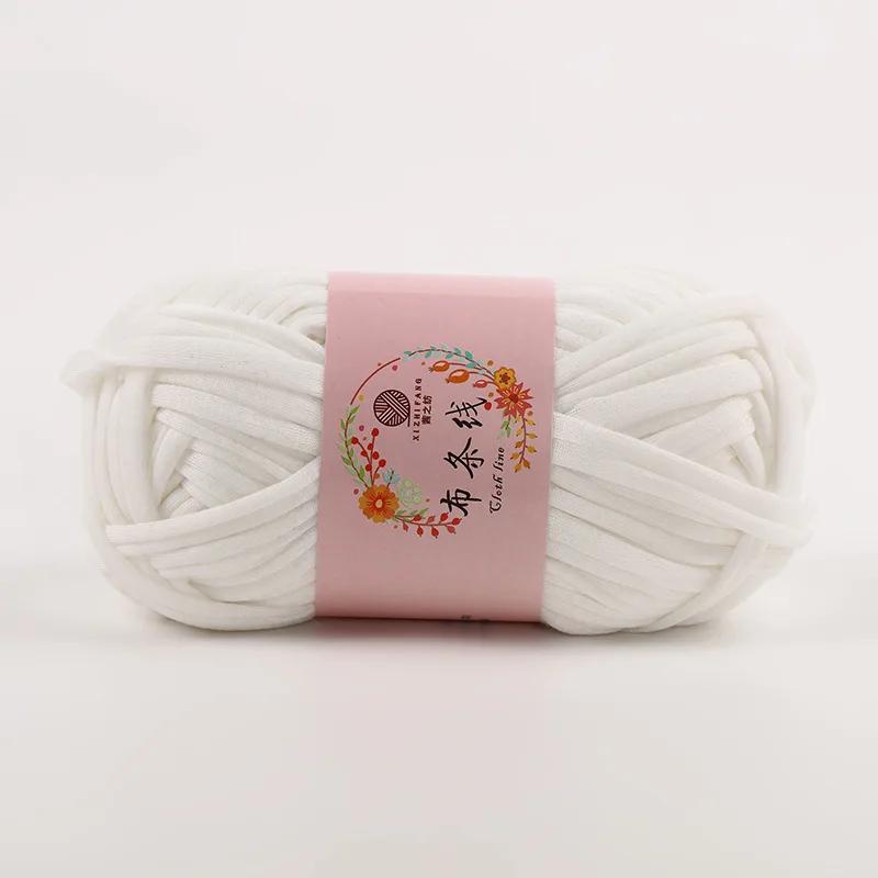 T Shirt Bulky Yarn for Hand Knitting Carpet Knitting Trap Crochet DIY Bag Purse Blanket Soft Thick Cloth Trapillo Yarn
