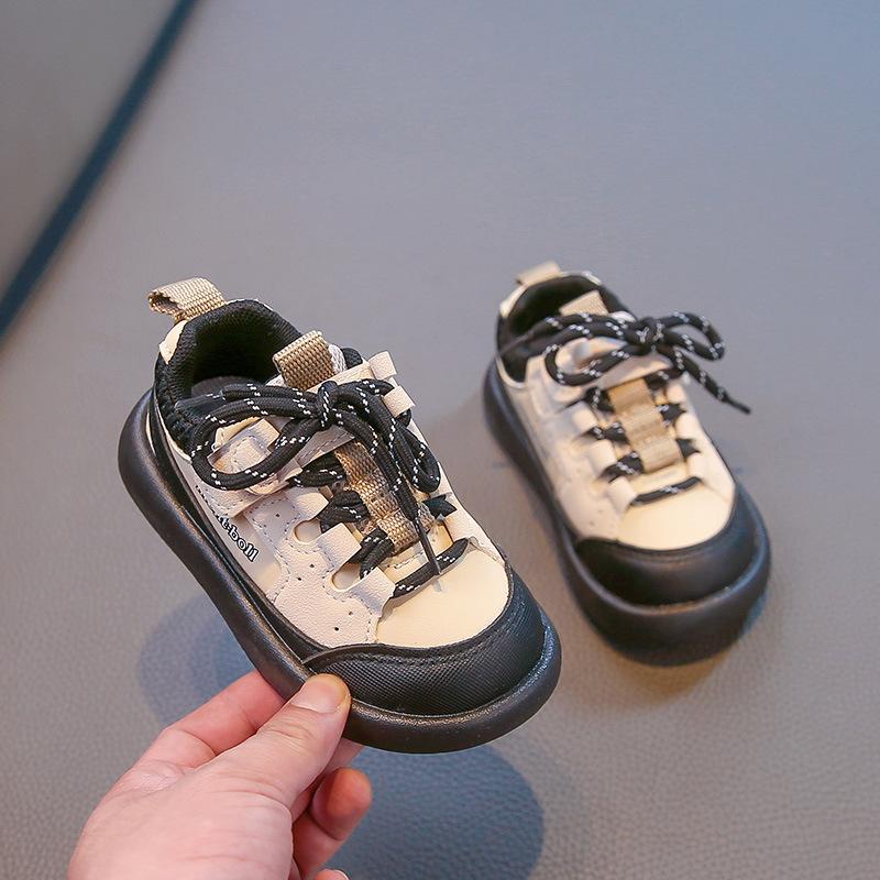 

Children s board shoes Girls sports shoes 2025 spring and autumn new children s soft-soled baby shoes fashion boys trendy shoes 25