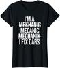 I039m A Mechanic I Fix Cars Funny Fun Mechanic Gifts Ladies039 Crewneck T-Shirt
