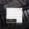 37/49/54/61/88 Tasten Elektronisches Klavier Musik Tastatur Transparenter PVC Aufkleber Dekor