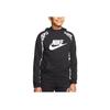 Nike Logo Letter Print Hoodie Kids hoodies Black CJ7888-010